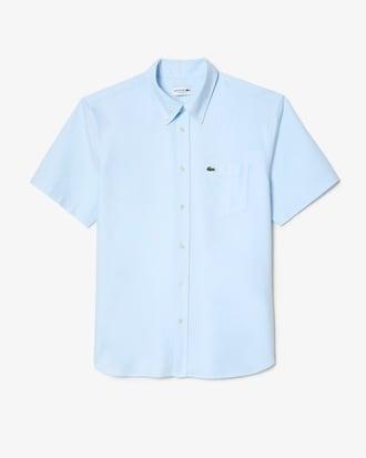 Regular Fit Short Sleeved Oxford Shirt Product Image