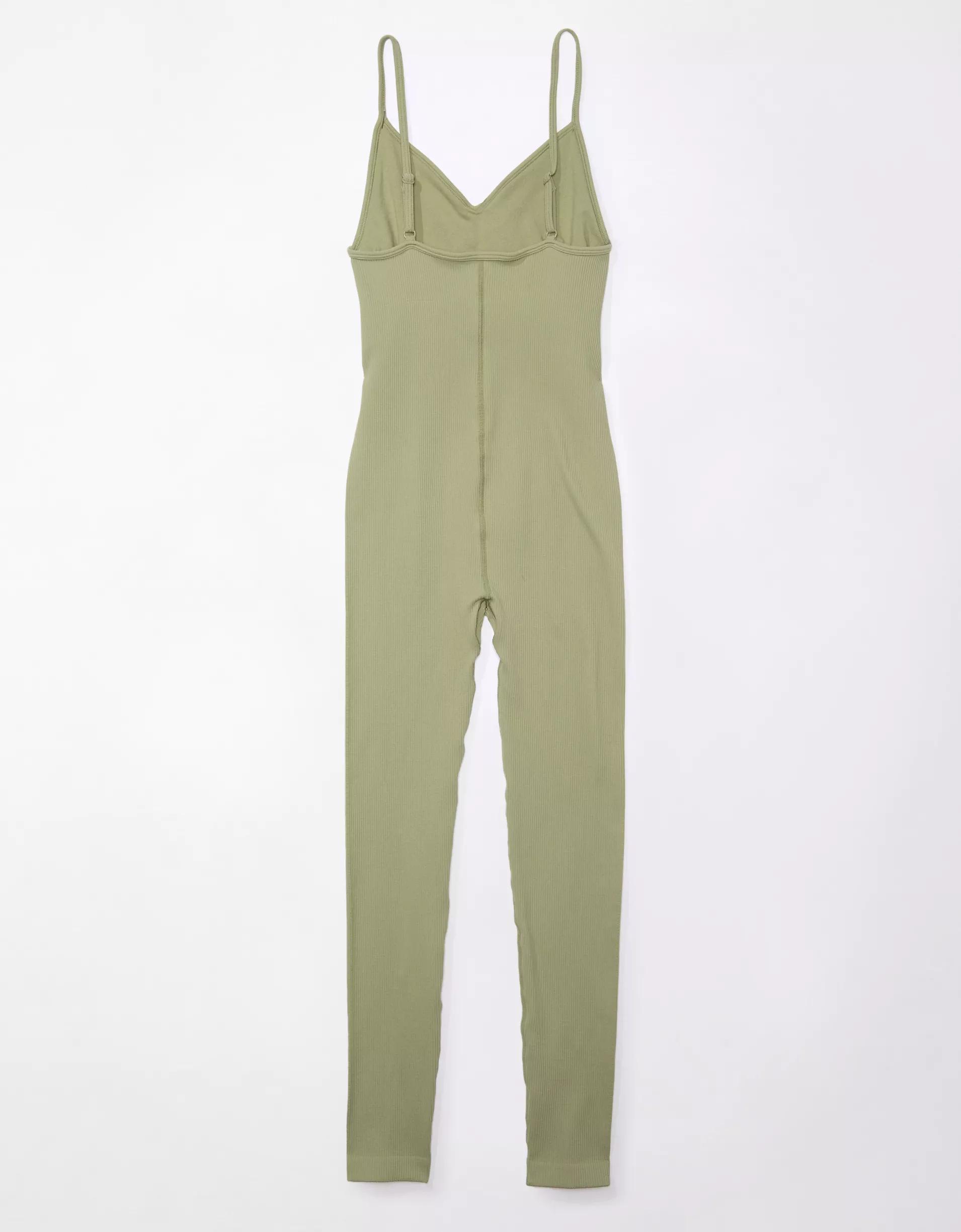AE Seamless Knit Rib Jumpsuit Product Image