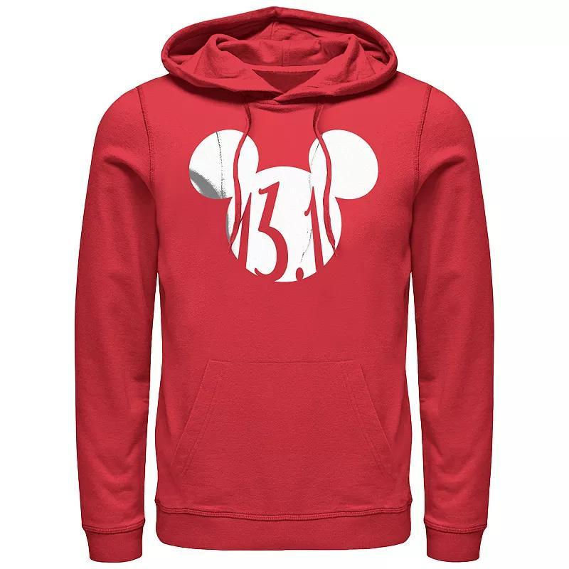 Disney's Mickey Mouse Men's 13.1 Hoodie, Size: Medium, Red Product Image