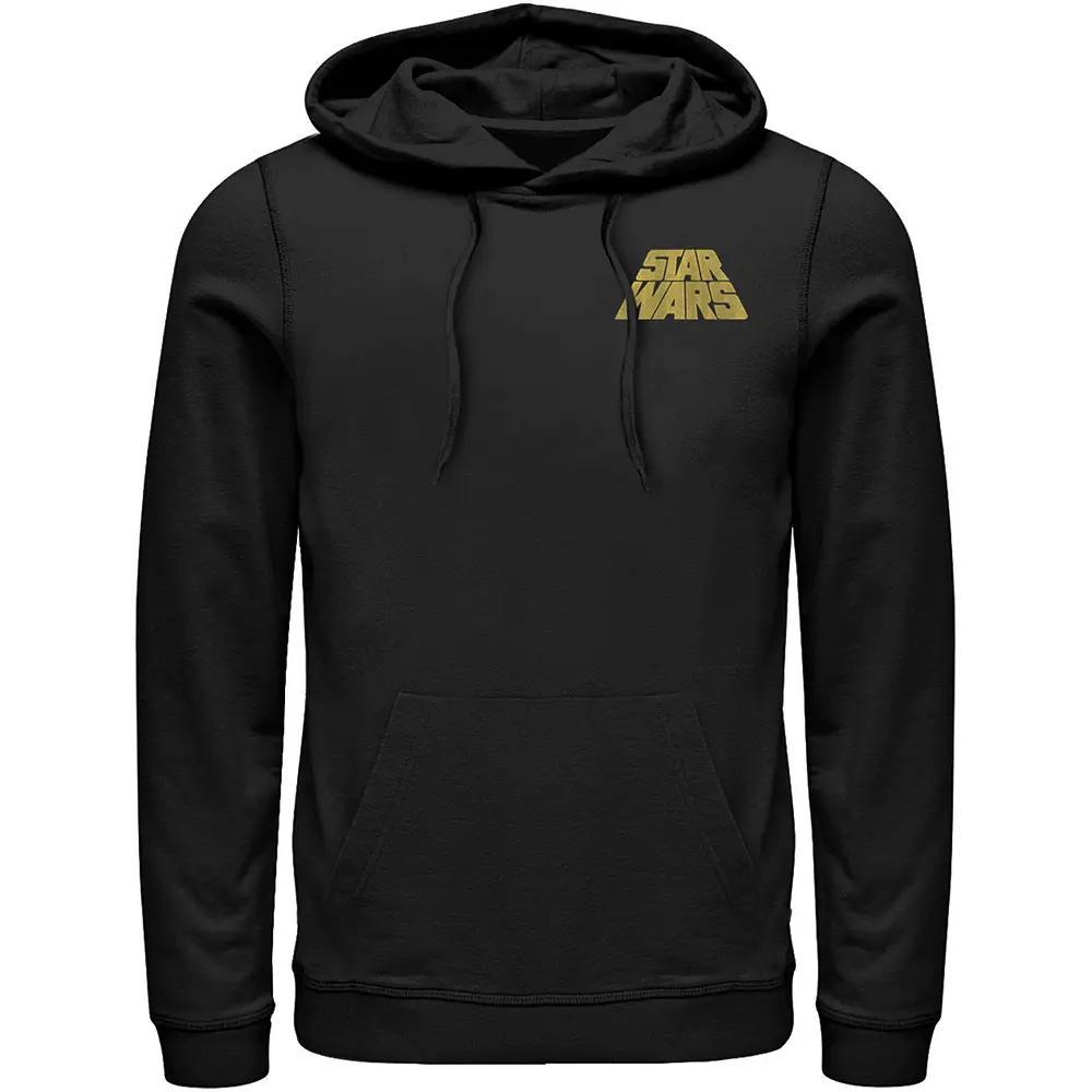 Men's Star Wars Distressed Slant Logo Z2 Hoodie,  Product Image