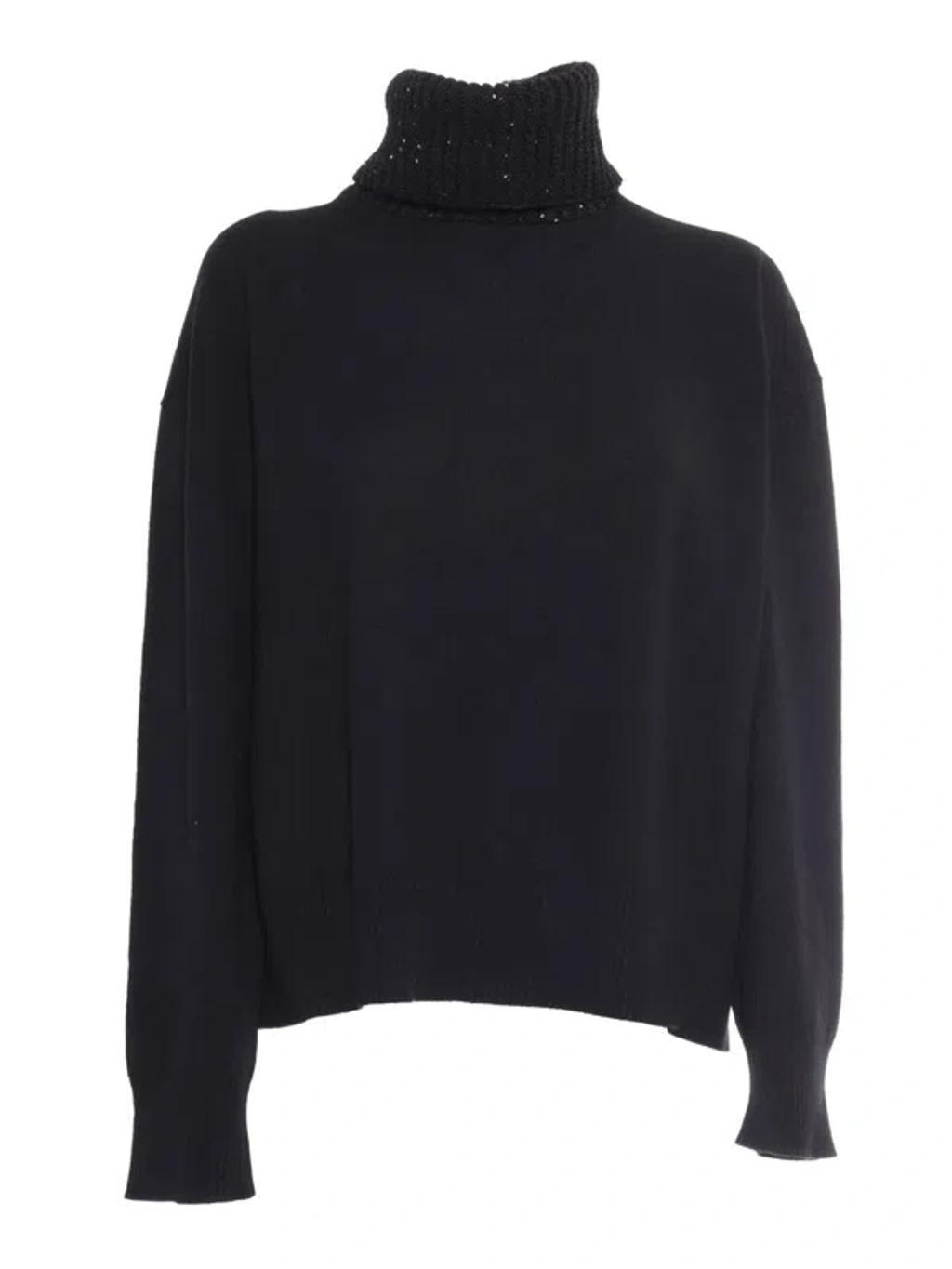 FABIANA FILIPPI High Neck In Black Product Image