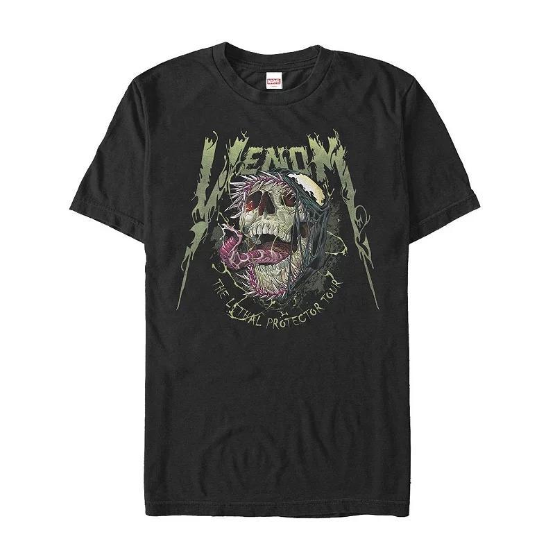 Men's Venom Metal Skull Tee, Size: Large, Black Product Image