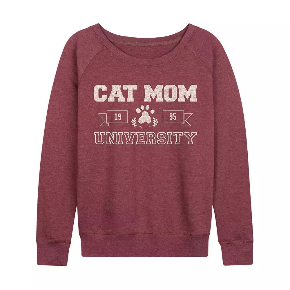 Women's Pokemon Pikachu Eevee Retro French Terry Long Sleeve Tee,  Product Image