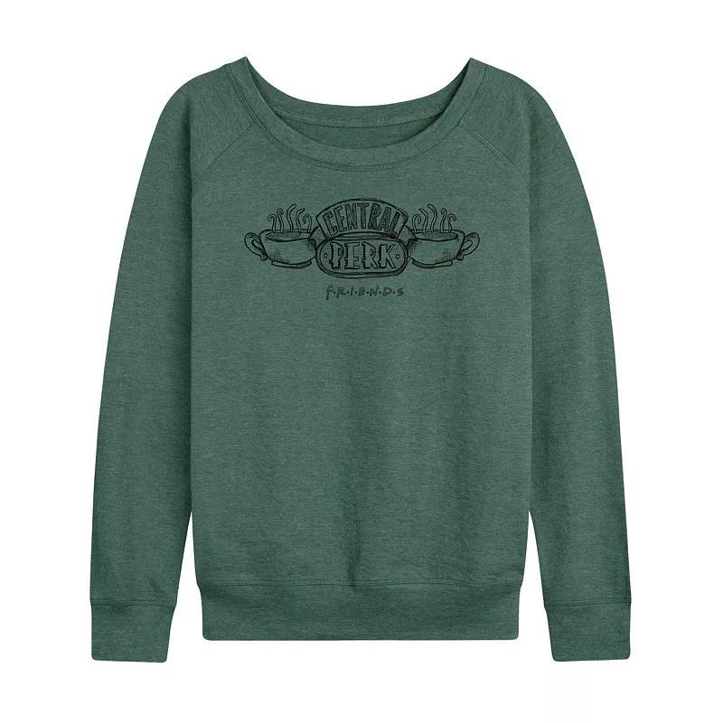 Disney's Mickey Mouse Women's Sketch French Terry Long Sleeve Tee, Girl's, Size: XL, Grey Green Product Image