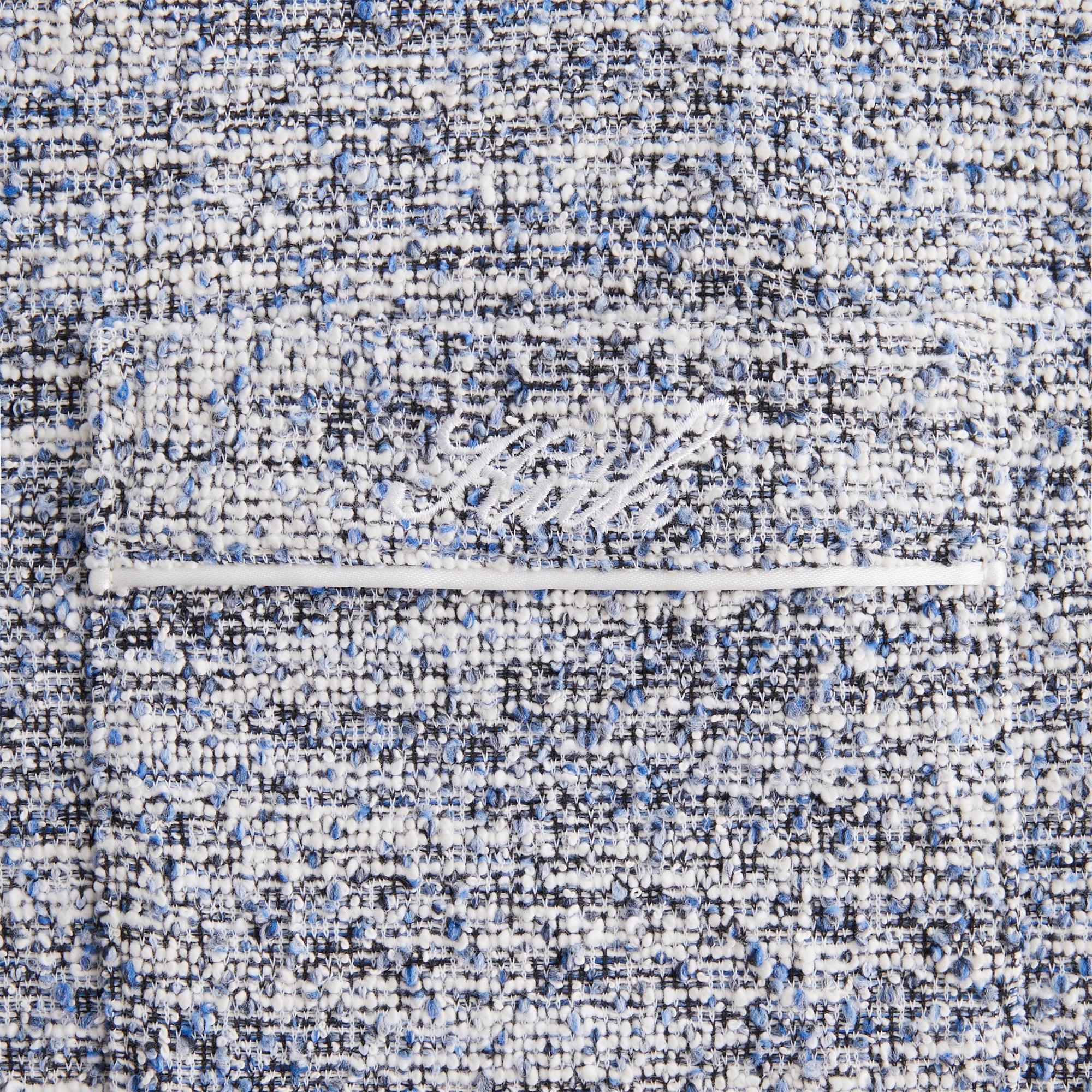 Kith Women Nera Tweed Camp Shirt - Kyanite Female Product Image