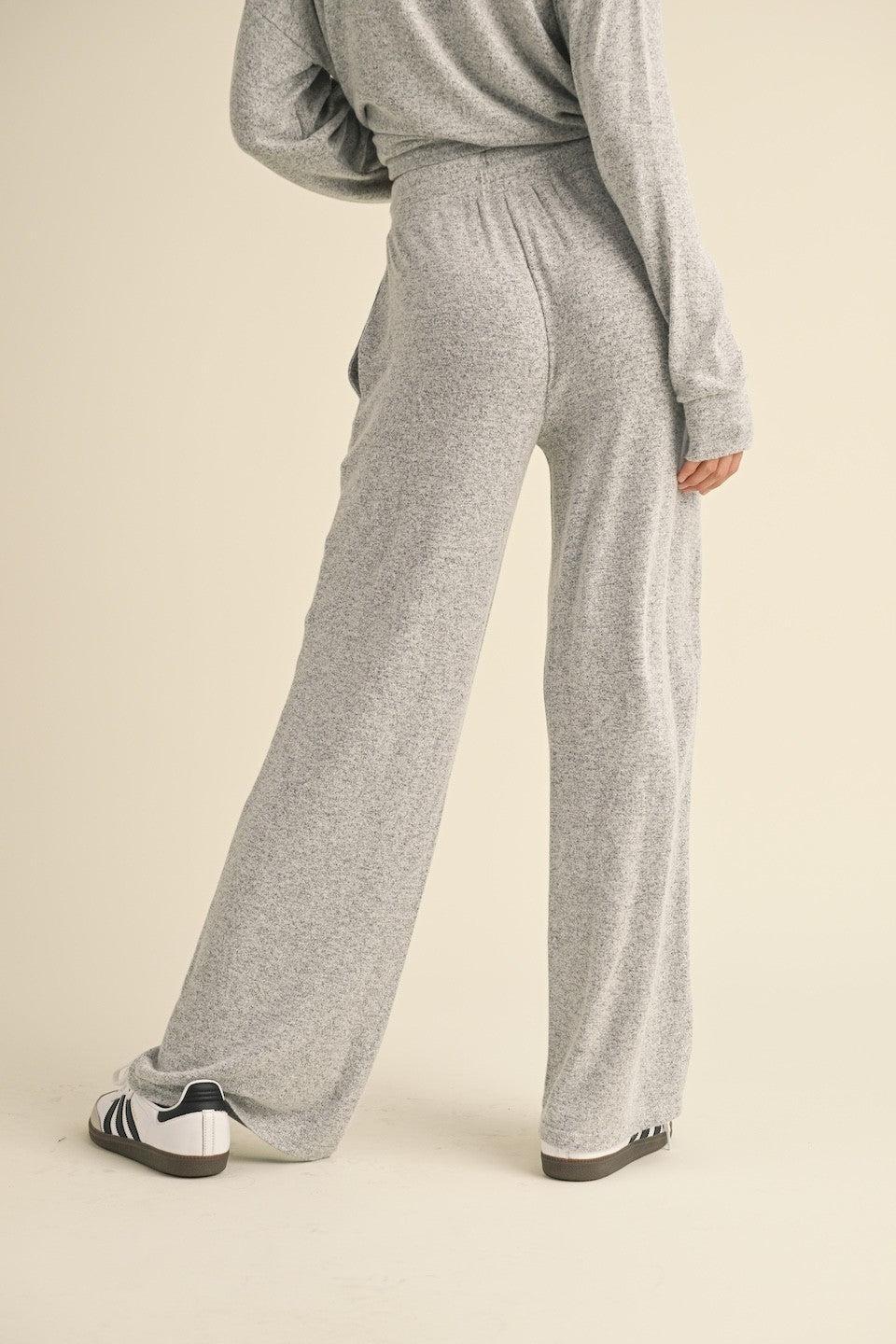 Soft Brushed Cozy Lounge Pants Product Image