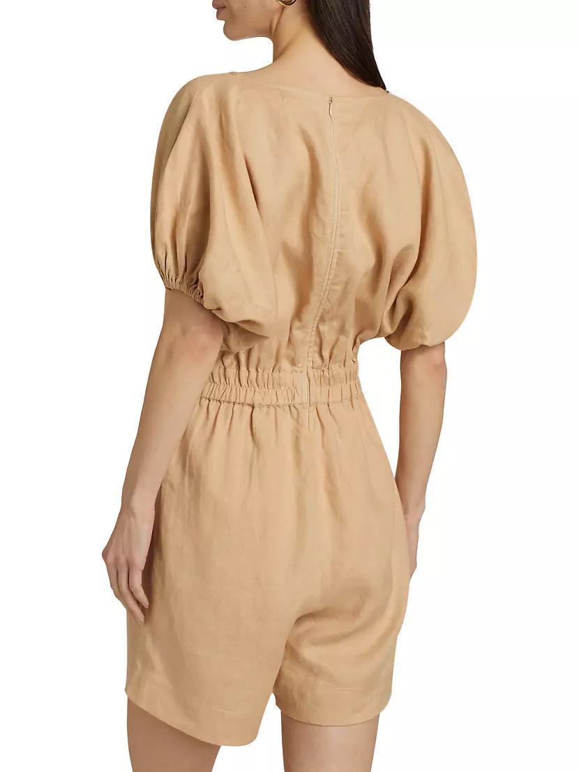 Rest & Relaxation Linen Romper Product Image