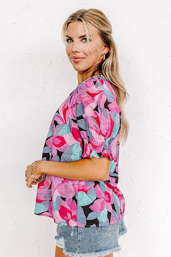 Casually Stunning Floral Top Product Image