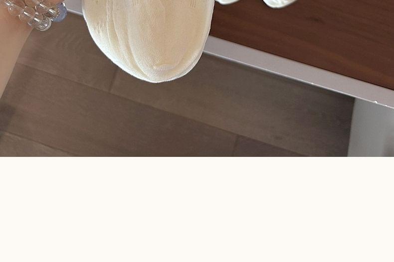 Set of 4 Pairs: Plain Short Socks Product Image