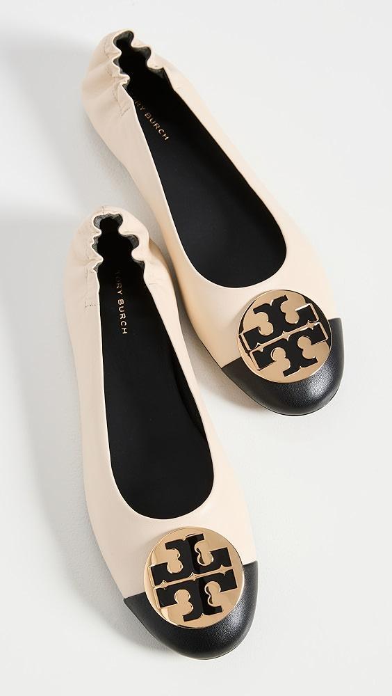 Tory Burch Claire Cap Toe Ballet Flats | Shopbop Product Image