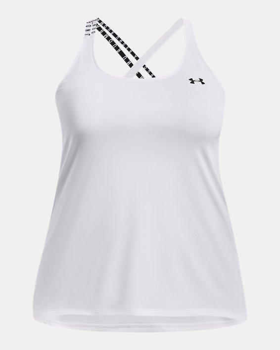 Women's HeatGear® Wordmark Double Strap Tank Product Image