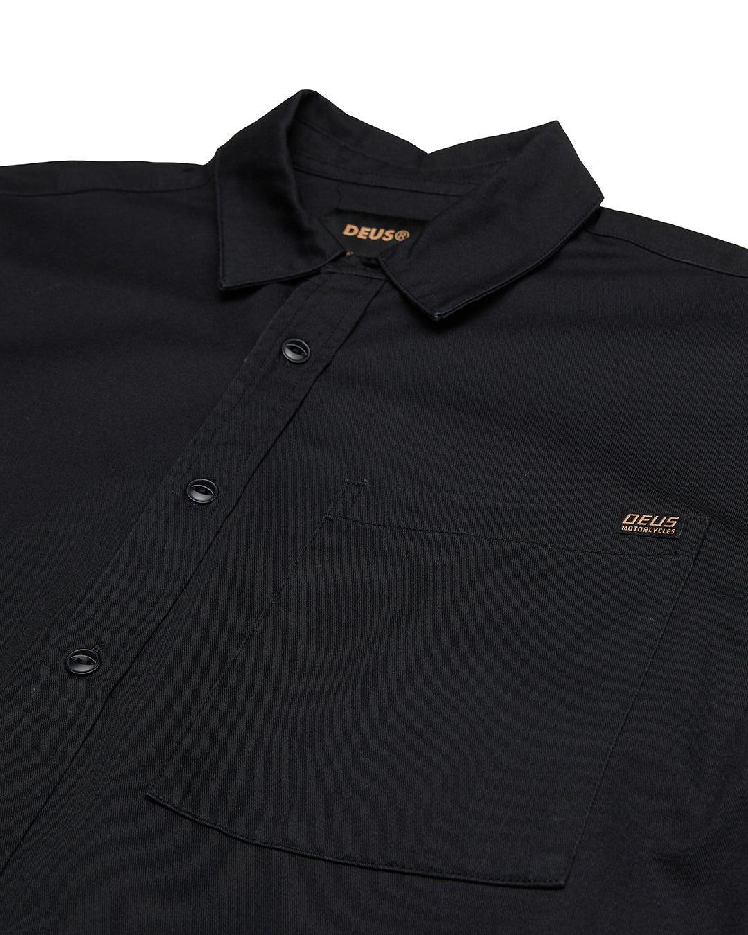 Frizell Twill Shirt - Anthracite Product Image