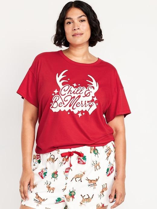 Matching Holiday-Graphic T-Shirt for Women Product Image