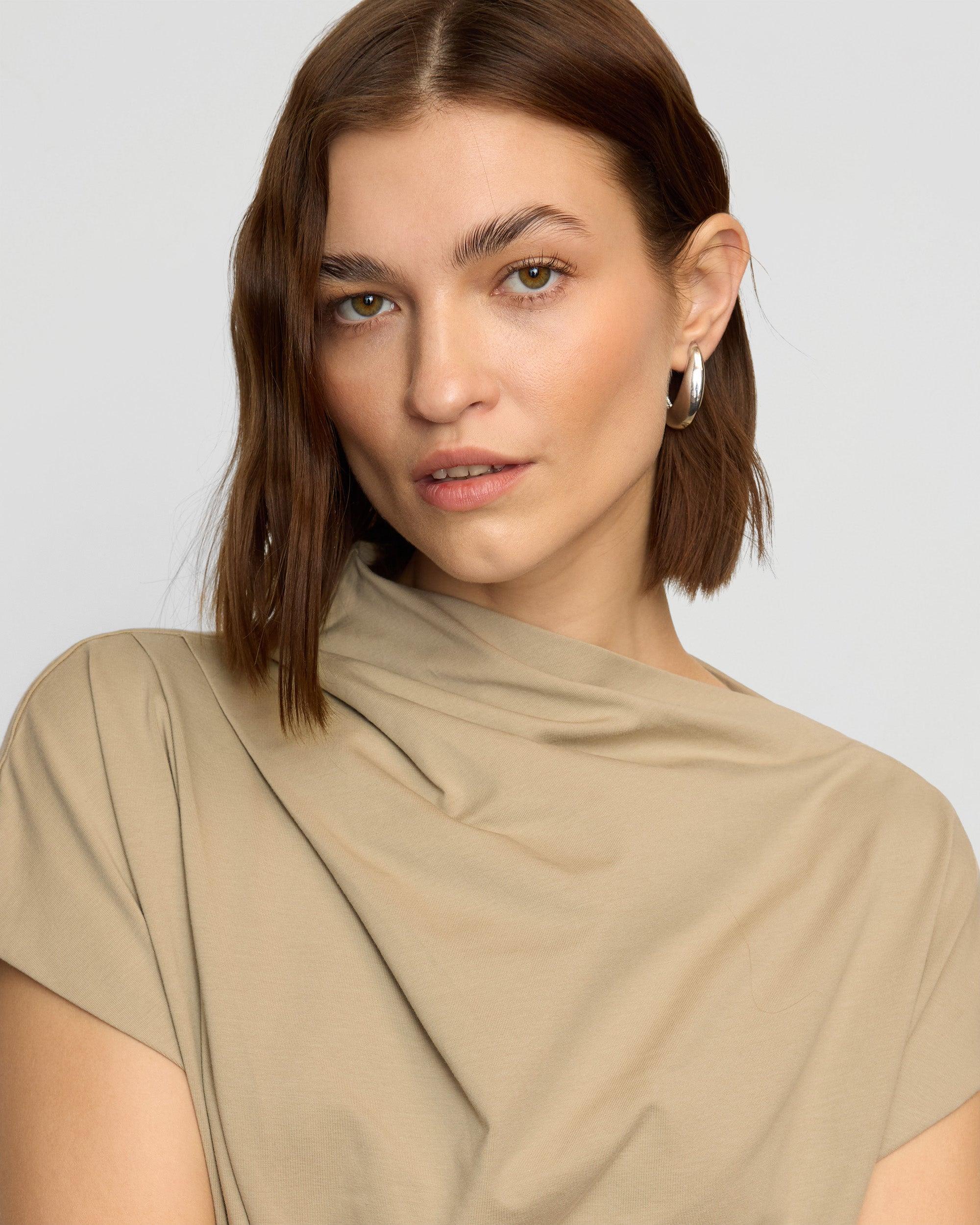 Kenny Asymmetric-Neck Tee Product Image