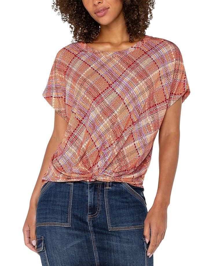 V-Neck Shirred Flutter Sleeve Blouse Product Image