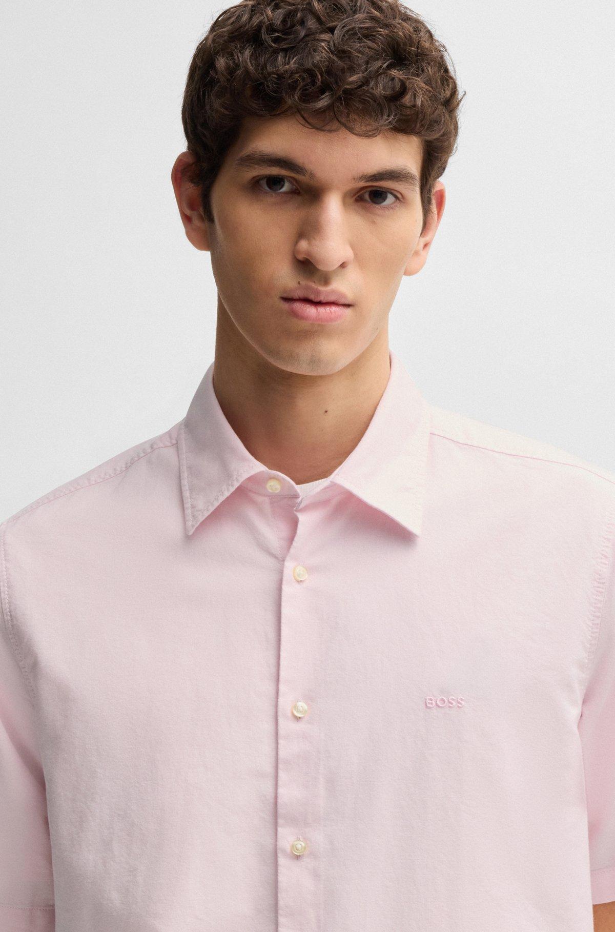 Regular-fit shirt in Oxford cotton Product Image