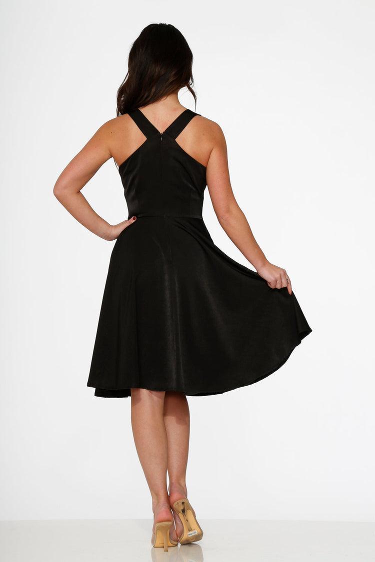 Black Swing Dress Product Image