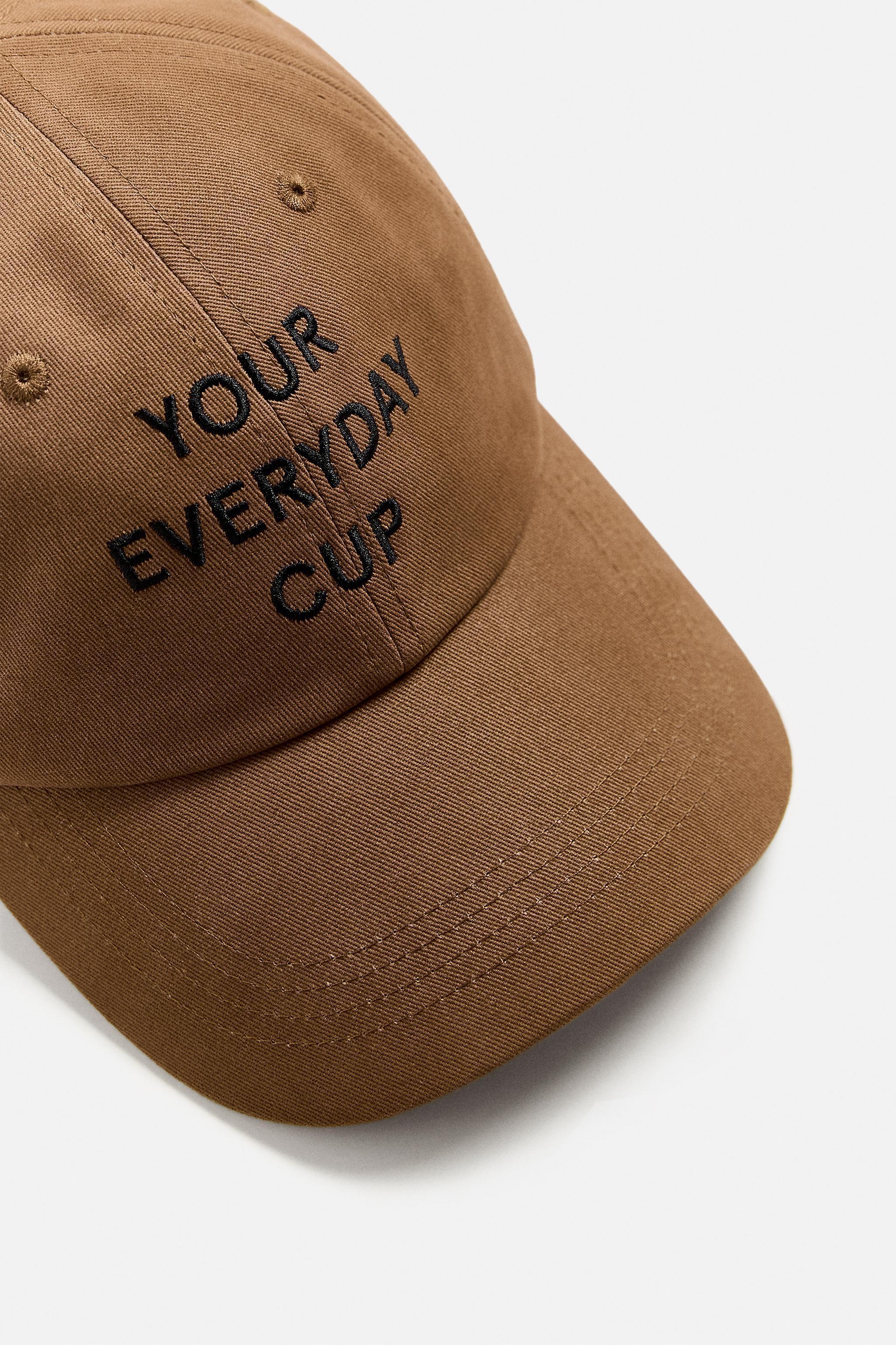 CAP WITH CONTRASTING EMBROIDERY Product Image