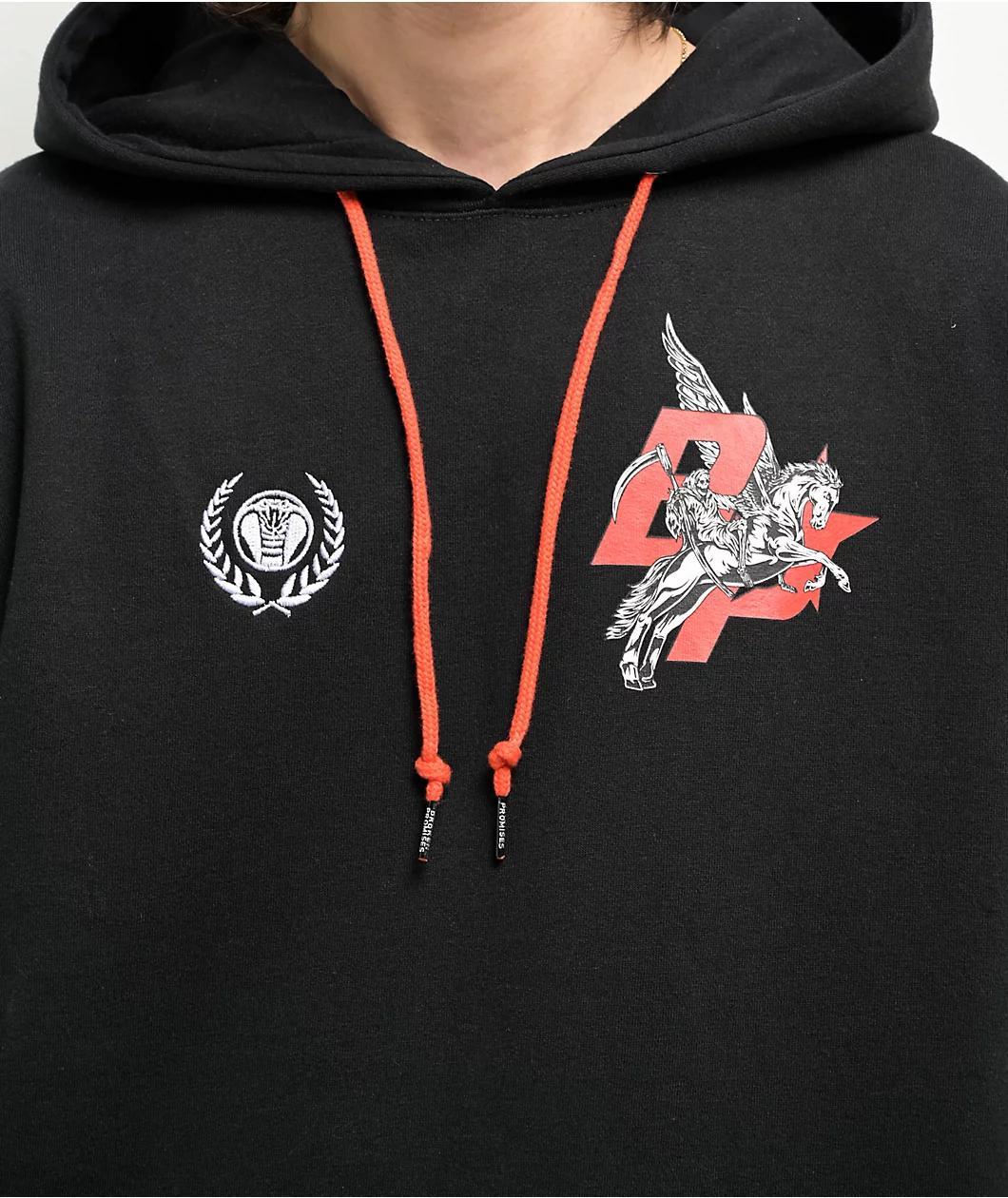 Broken Promises Pegasus Black Hoodie Product Image