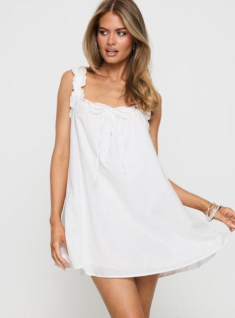 Swing Mini Dress Stripe Product Image