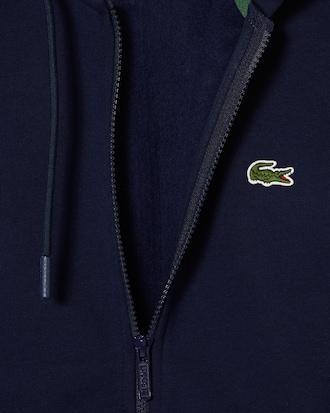 Men's Zip-Up Fleece Hoodie Product Image