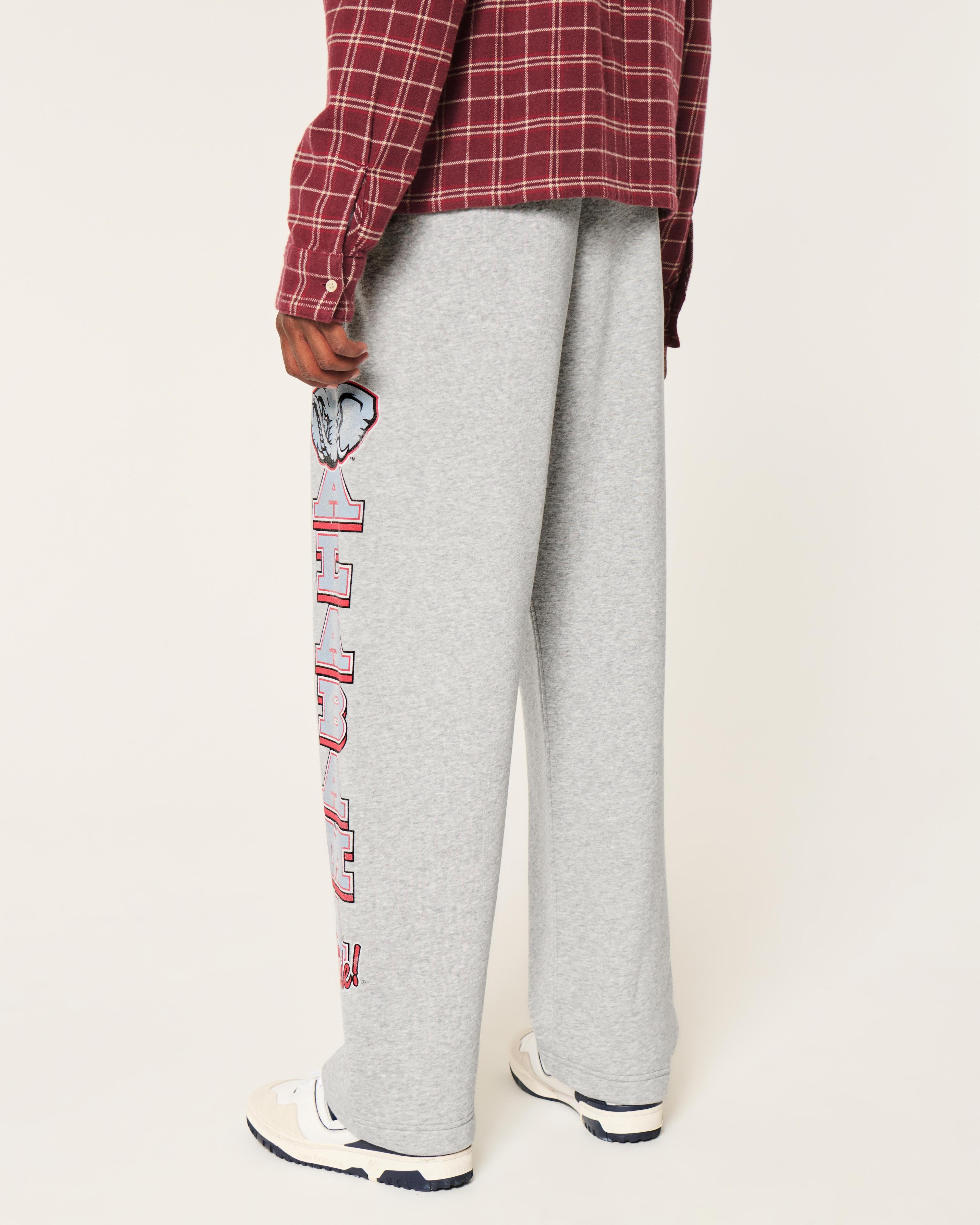 University of Wisconsin Badgers Graphic Baggy Sweatpants Product Image