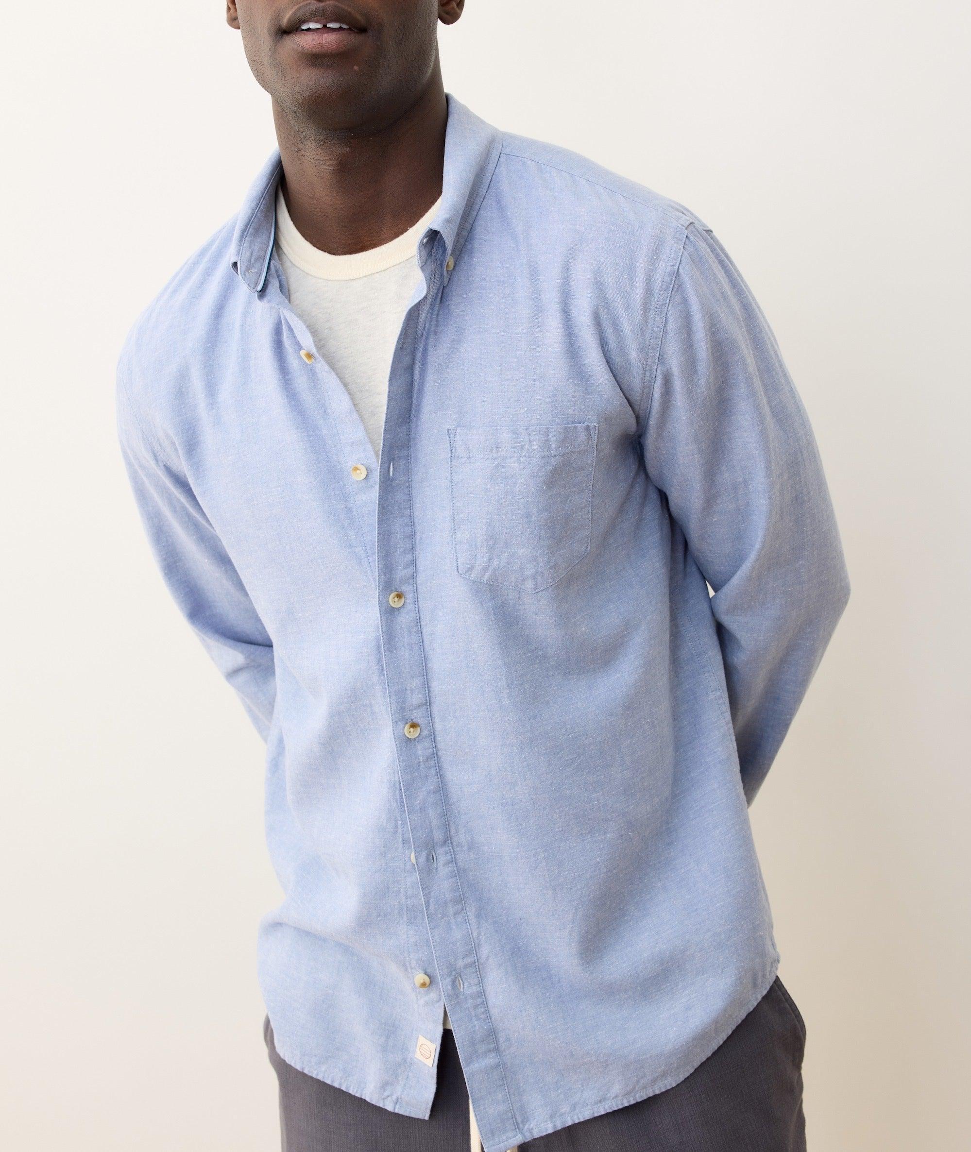 Better-Than-Linen Long Sleeve Shirt Product Image