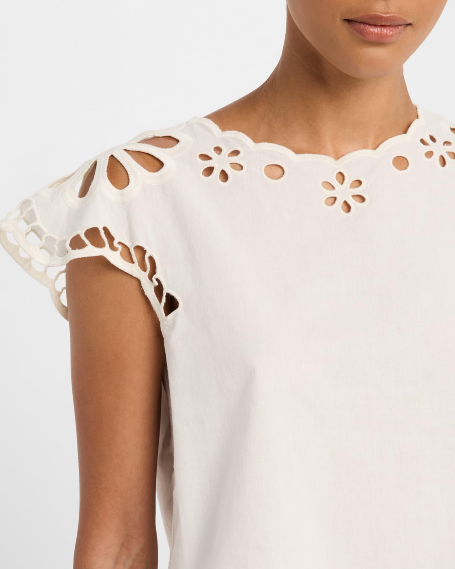 Super Bloom Eyelet Top Product Image