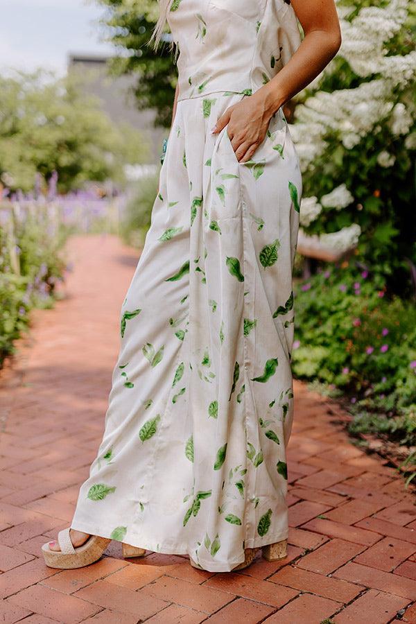 Better Off In Bali Satin Trousers Product Image