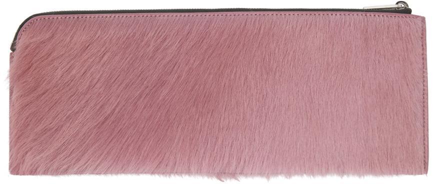 RICK OWENS Pink Invite Wallet In 63 Dusty Pink Product Image