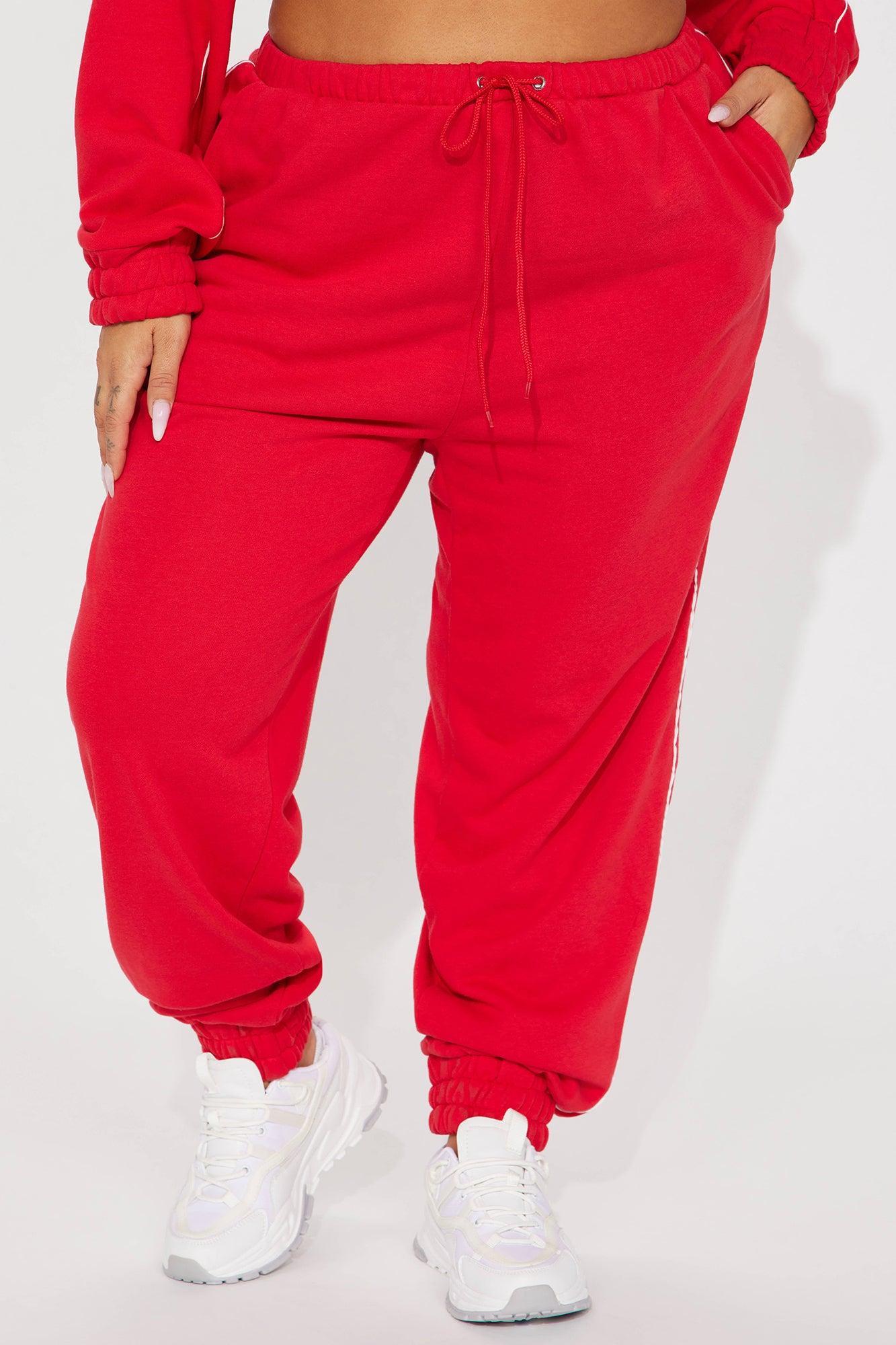 Good Moves Lounge Jogger - Red Product Image