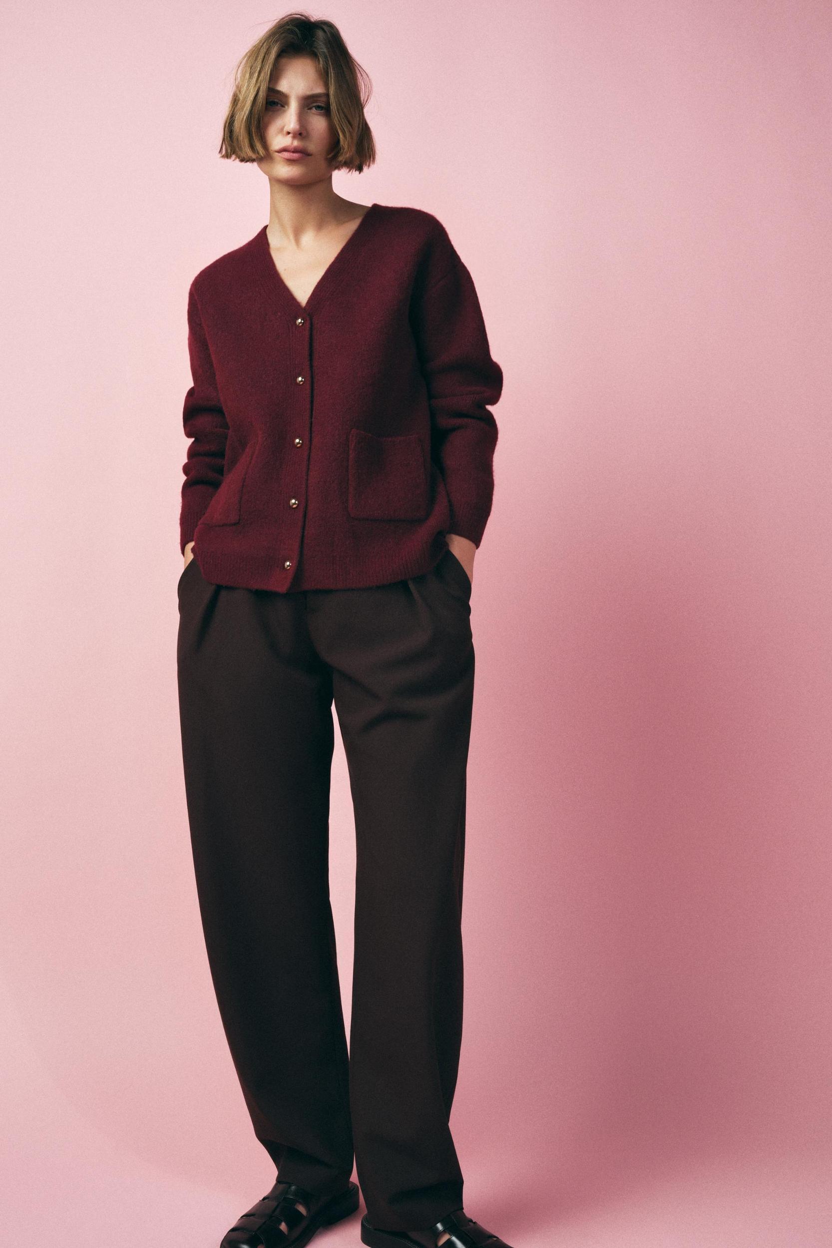 BASIC KNIT CARDIGAN Product Image