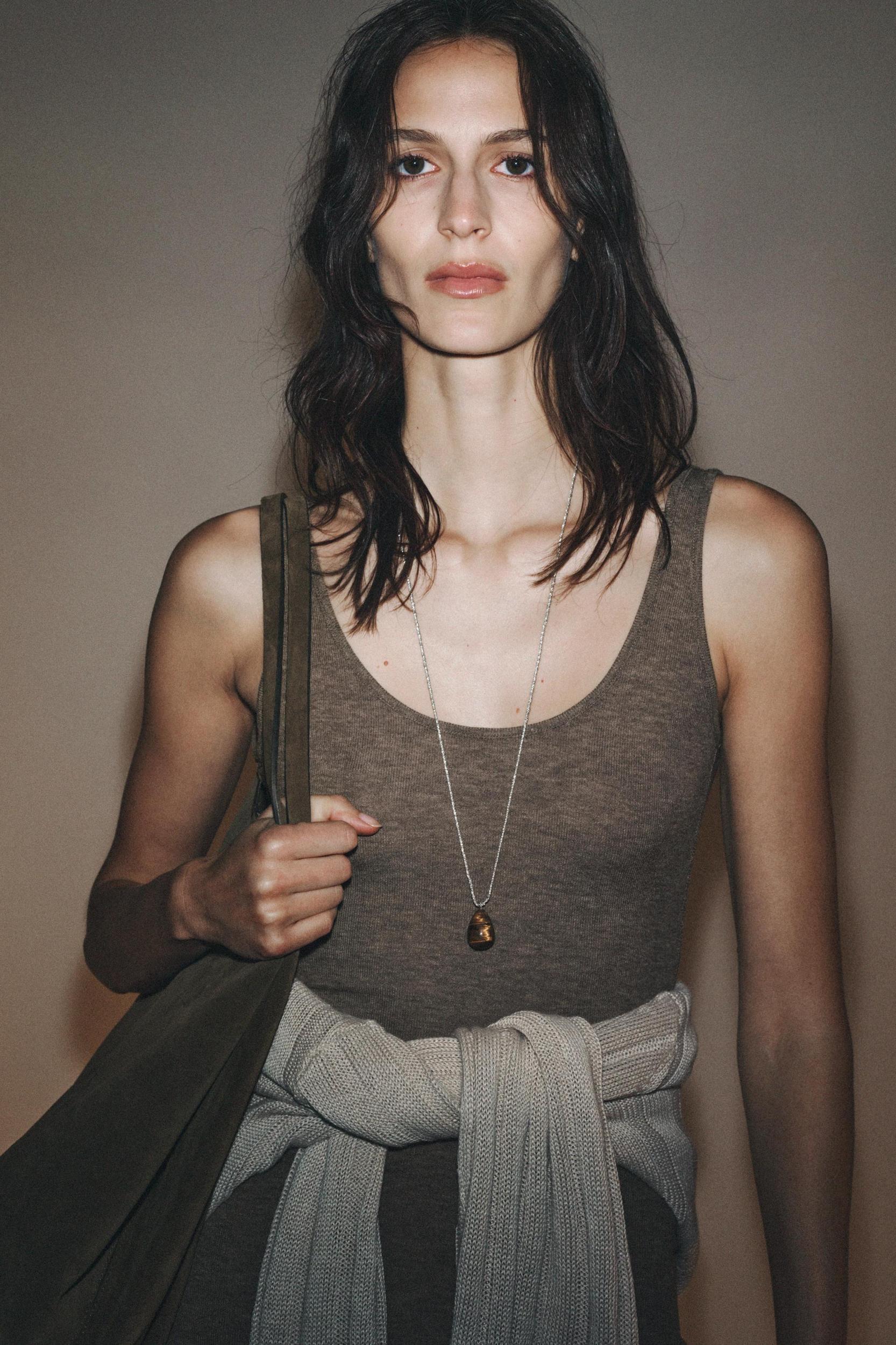 LONG STRAPPY DRESS Product Image