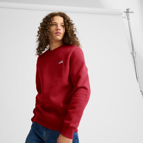 PUMA Suede Logo Men's Crew Neck Sweatshirt Product Image