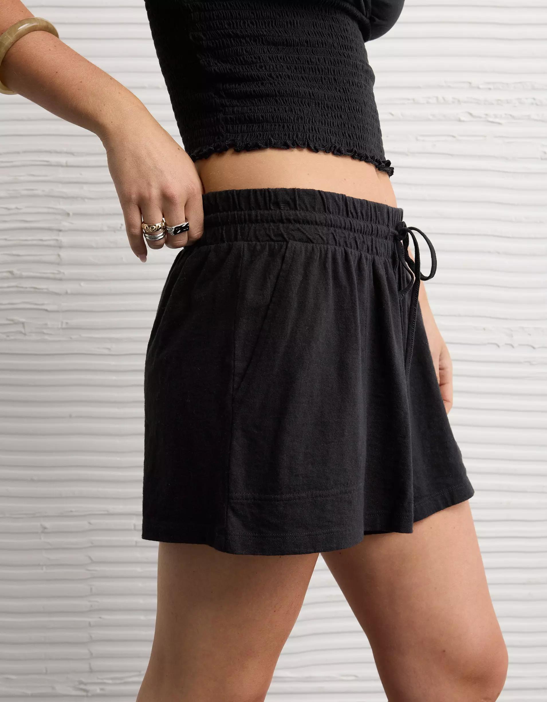 AE Sunchaser Knit High-Waisted Pull-On Short Product Image