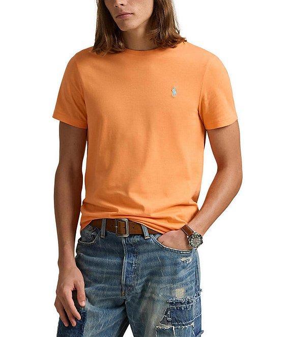 Polo Ralph Lauren Custom Slim Fit Jersey Crewneck Short Sleeve T-Shirt Product Image