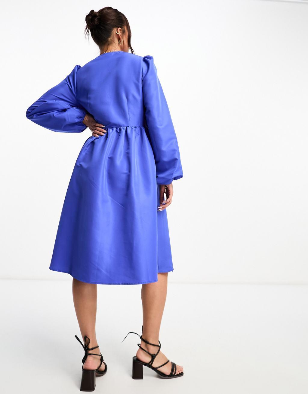 Monki midi wrap dress Product Image