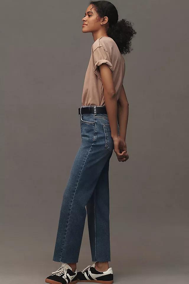 The Annie High-Rise Straight-Leg Jeans by Pilcro Product Image