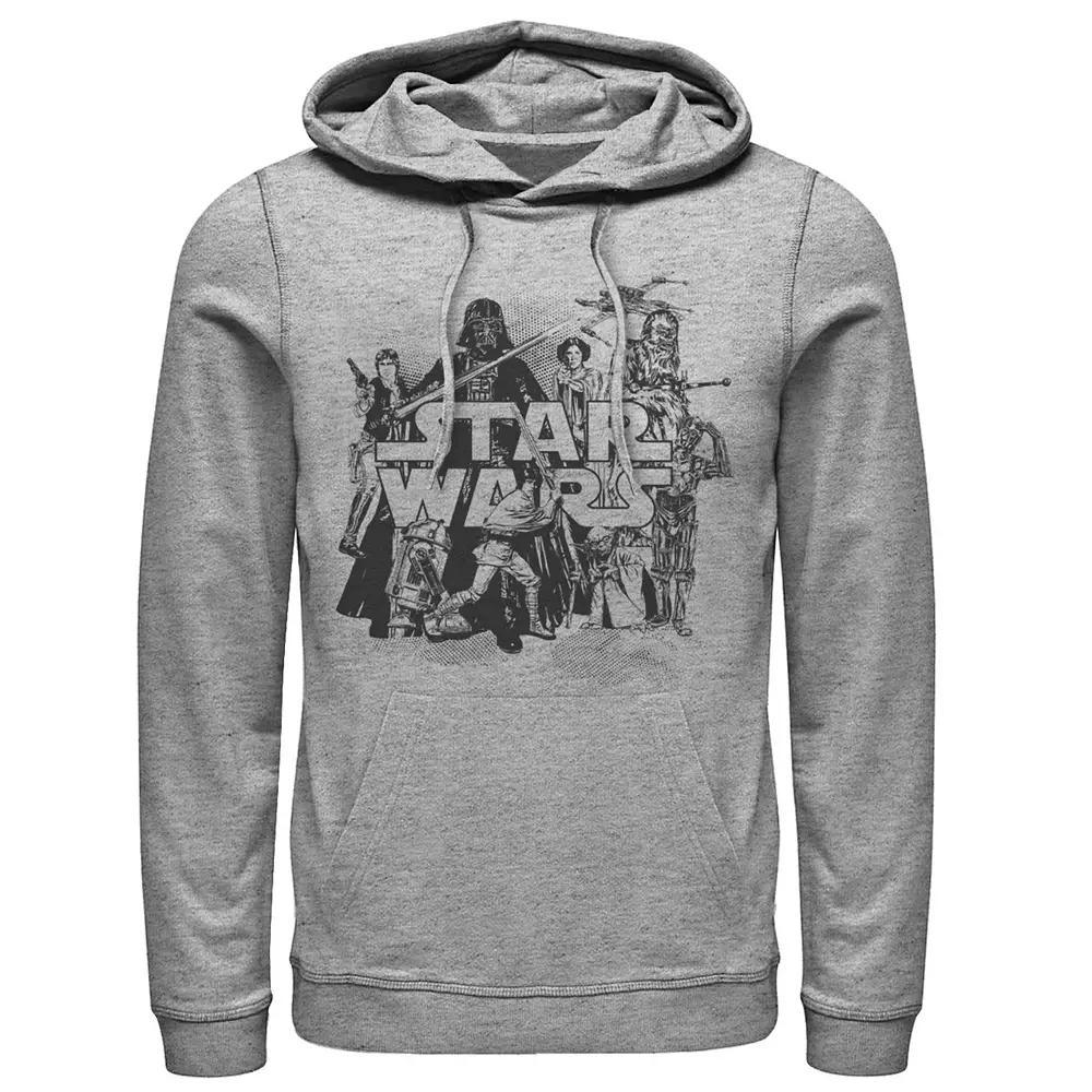 Men's Star Wars Character Collage Hoodie,  Product Image