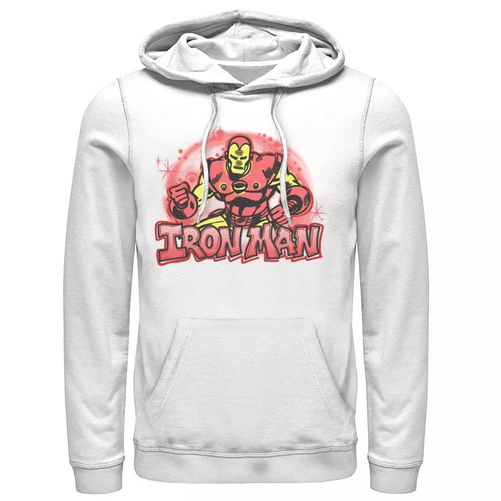 Men's Marvel Airbrushed Iron Man Hoodie,  Product Image