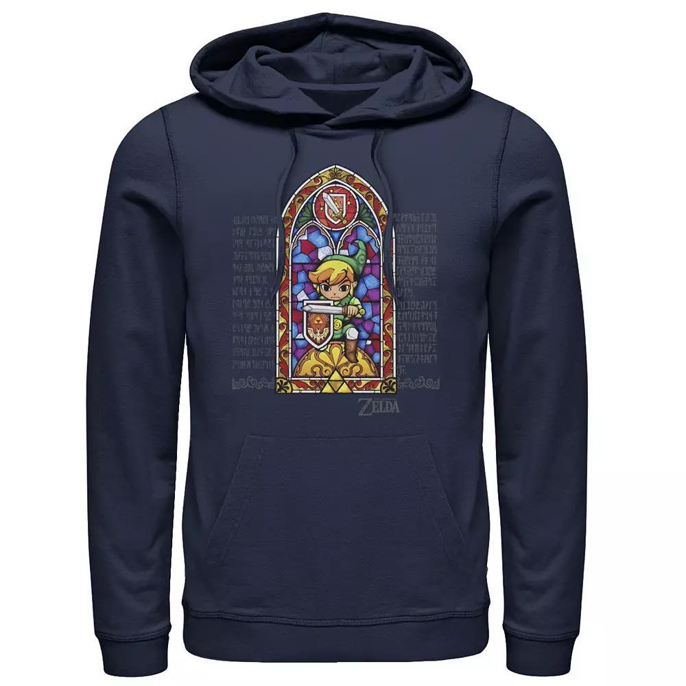 Men's Nintendo The Legend of Zelda Stained Glass Protector Hoodie,  Product Image