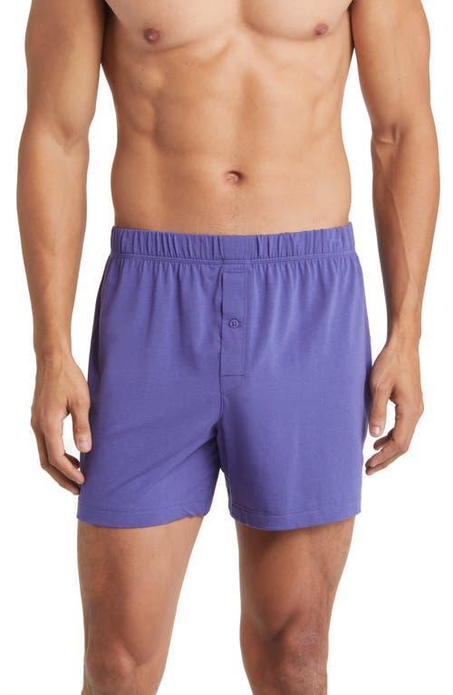 Mens Dream Cotton-Stretch Knit Boxer Product Image