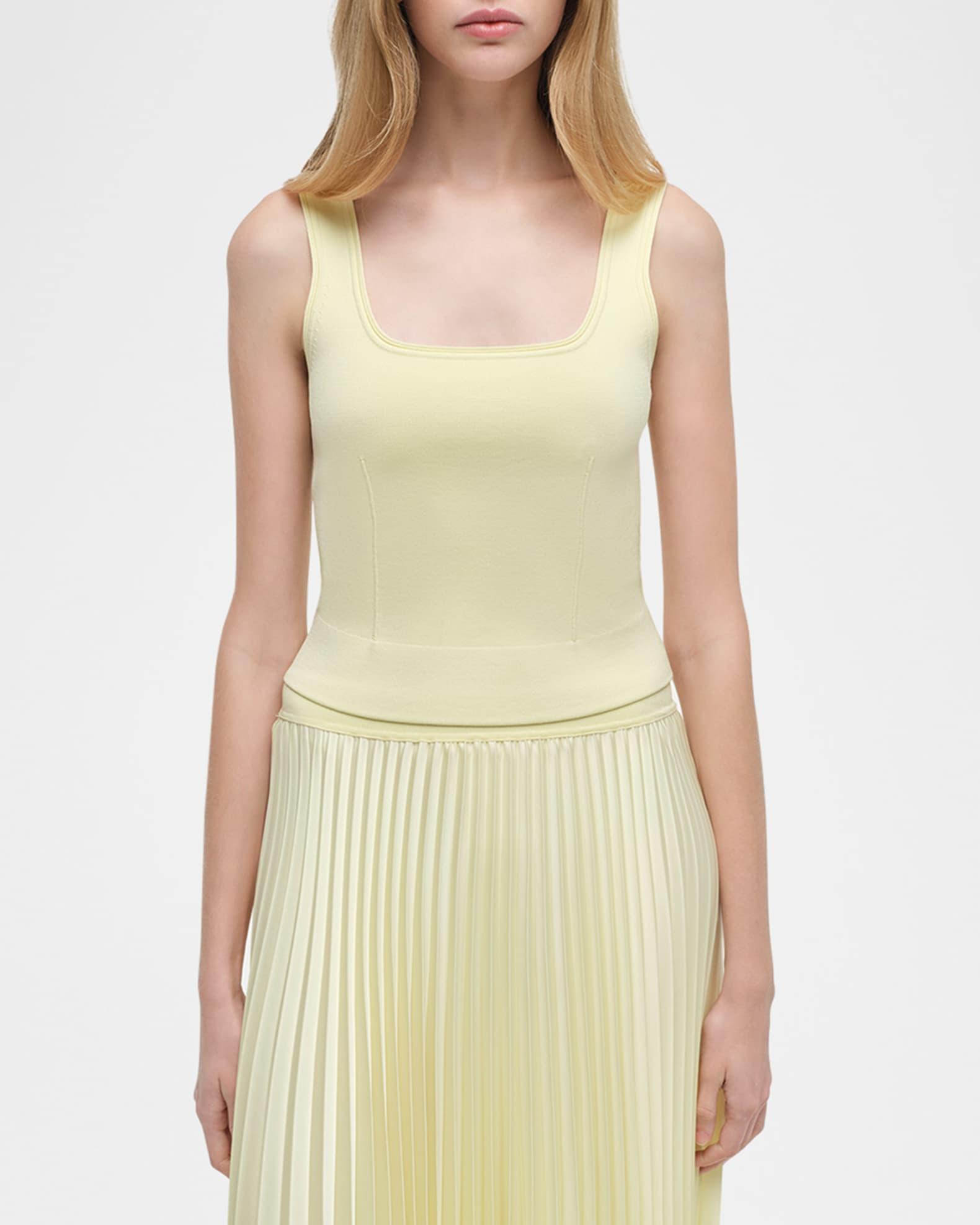 Ramaina Compact Knit Tank Top Product Image