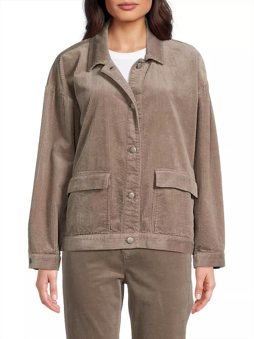 Classic Corduroy Shirt Jacket Product Image