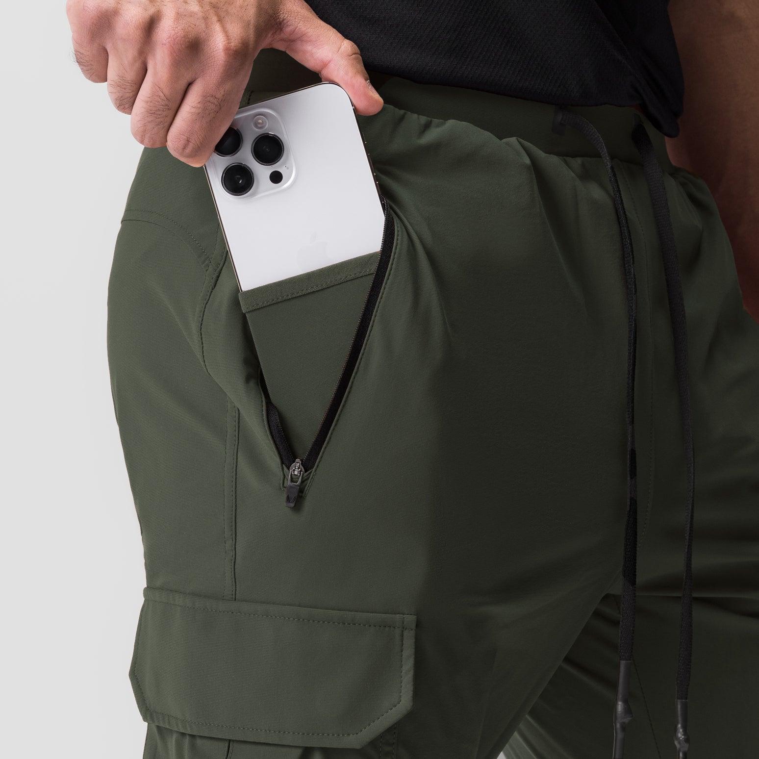 0690. Tetra-Lite® Tech High Rib Jogger - Navy Male Product Image