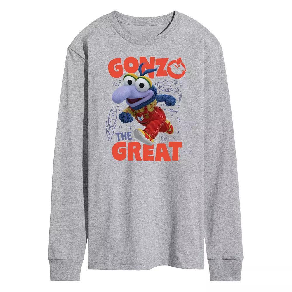 Disney's Muppets Babies Gonzo Men's The Great Long Sleeve Graphic Tee,  Product Image