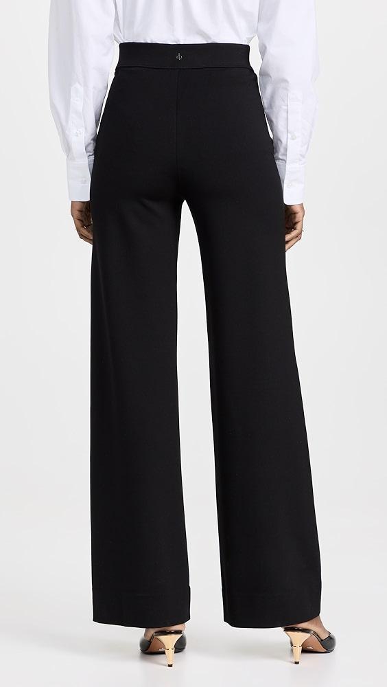 rag & bone Irina Ponte Wide Leg Pants | Shopbop Product Image