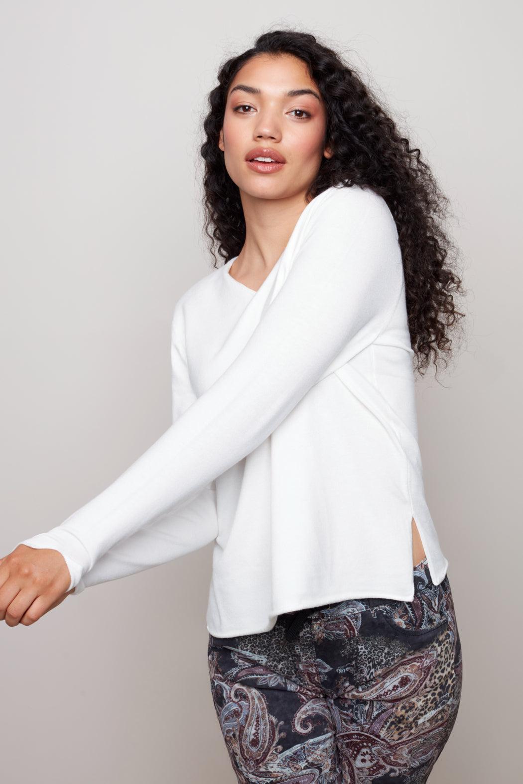 Basic V-neck Sweater Product Image