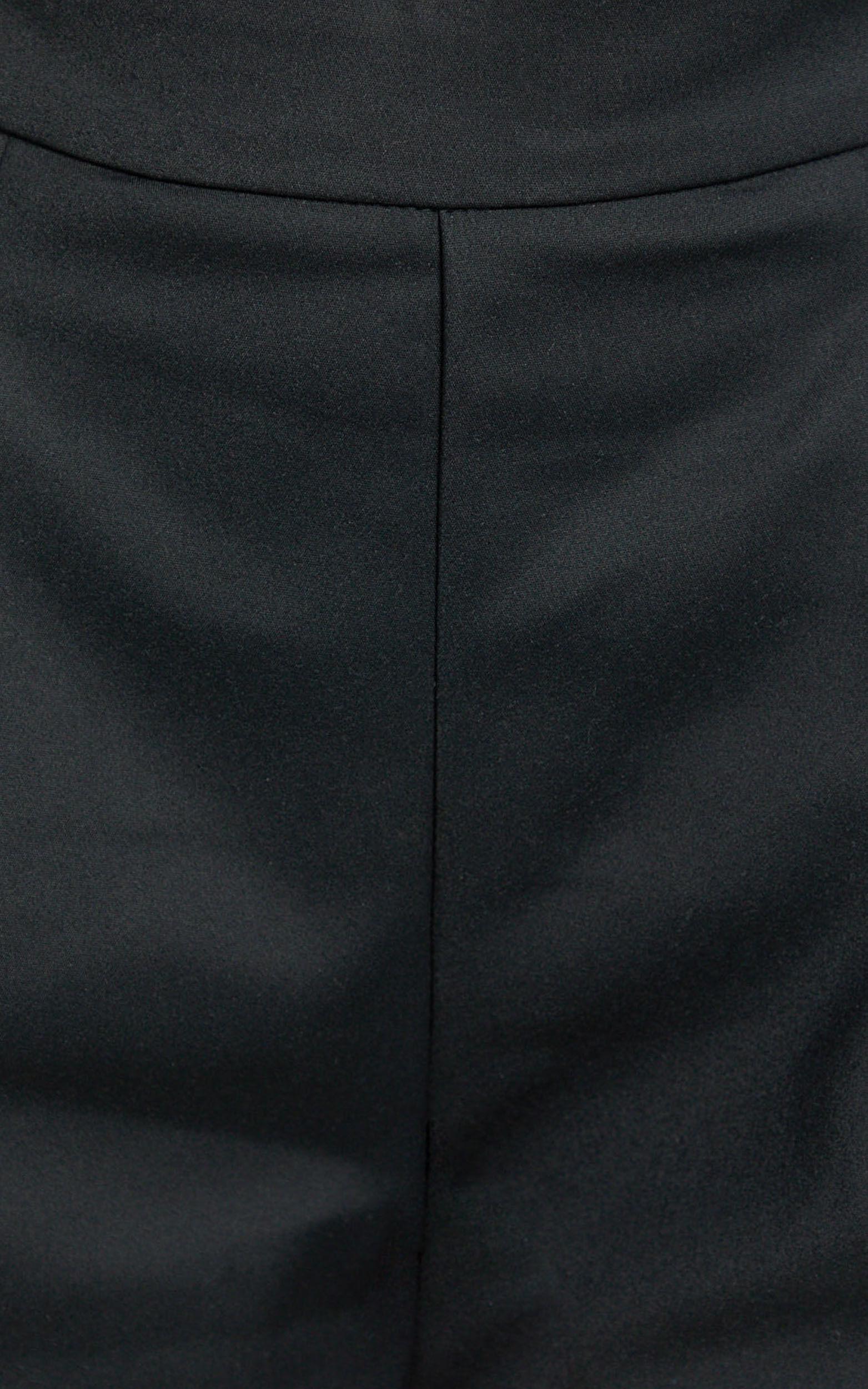 Florence Shorts - High Waist Mini Pleated Shorts in Black Product Image