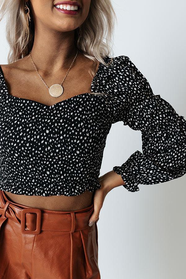 Just A Call Away Crop Top Product Image